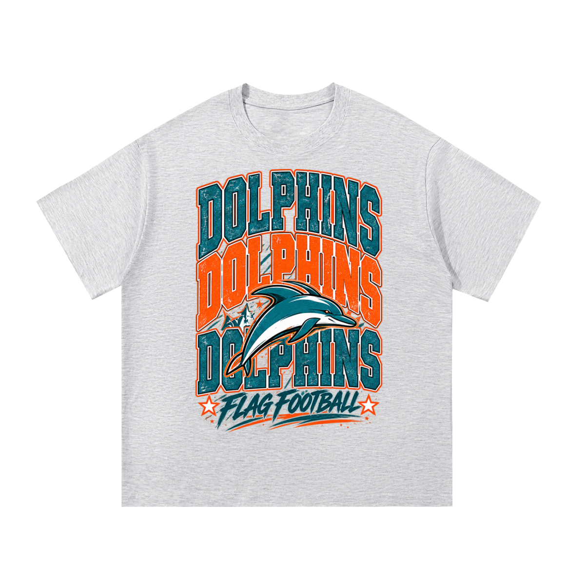 Adult Dolphins Essential Cotton T-Shirt