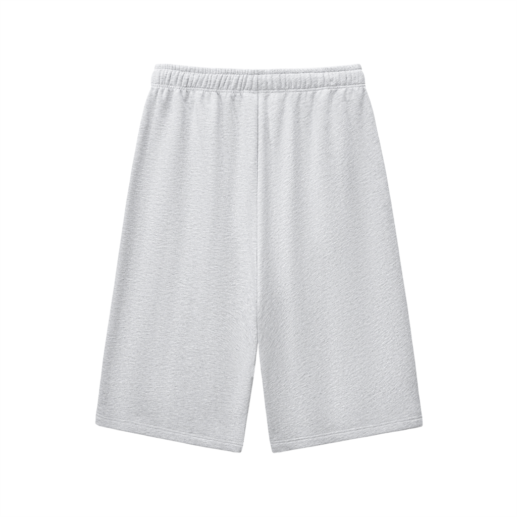 Relaxed Drawstring Three-quarter "Jorts" Sweatpants