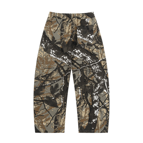Unisex Tree Camo Barrel Leg LW Pants