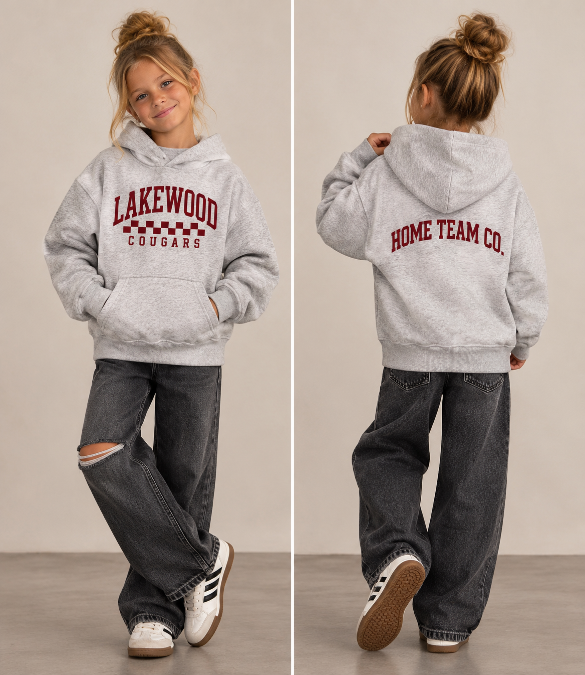Youth Checker Hoodie